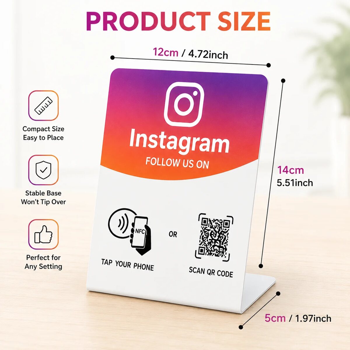 Expositor Seguidores Instagram